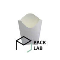 Packing for French fries "Midi" white Packing for French fries "Midi" white